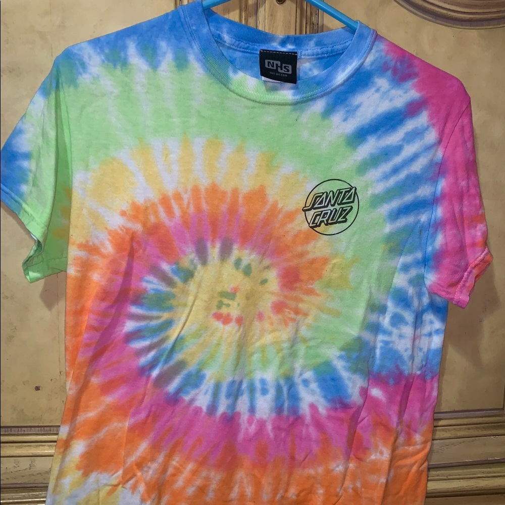Santa Cruz Opus Dot Eternity Tie Dye T-Shirt